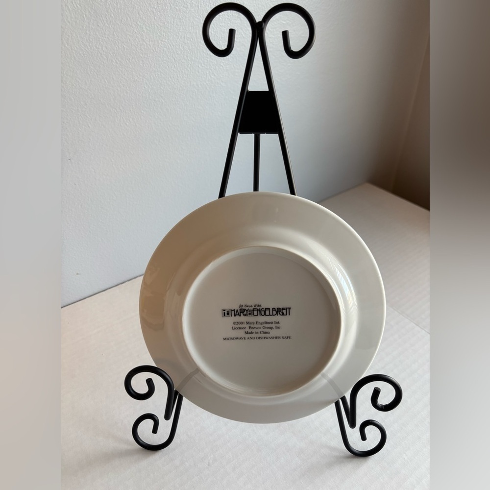 MARY ENGELBREIT CHRISTMAS PLATE*** - Picture 3 of 4